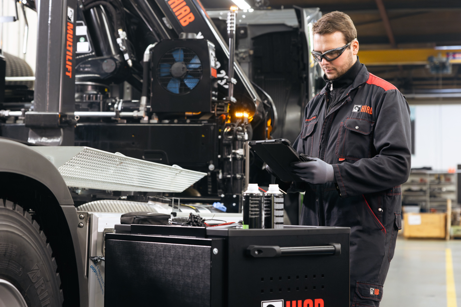 General service work and inspection of cranes