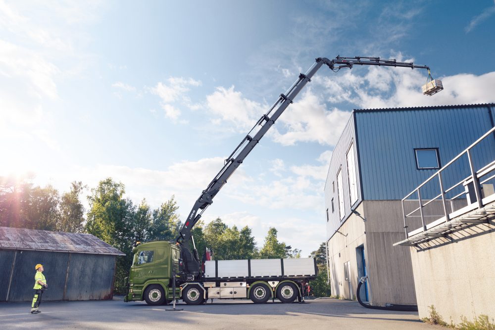 HIAB X-HiPro 408 loader cranes