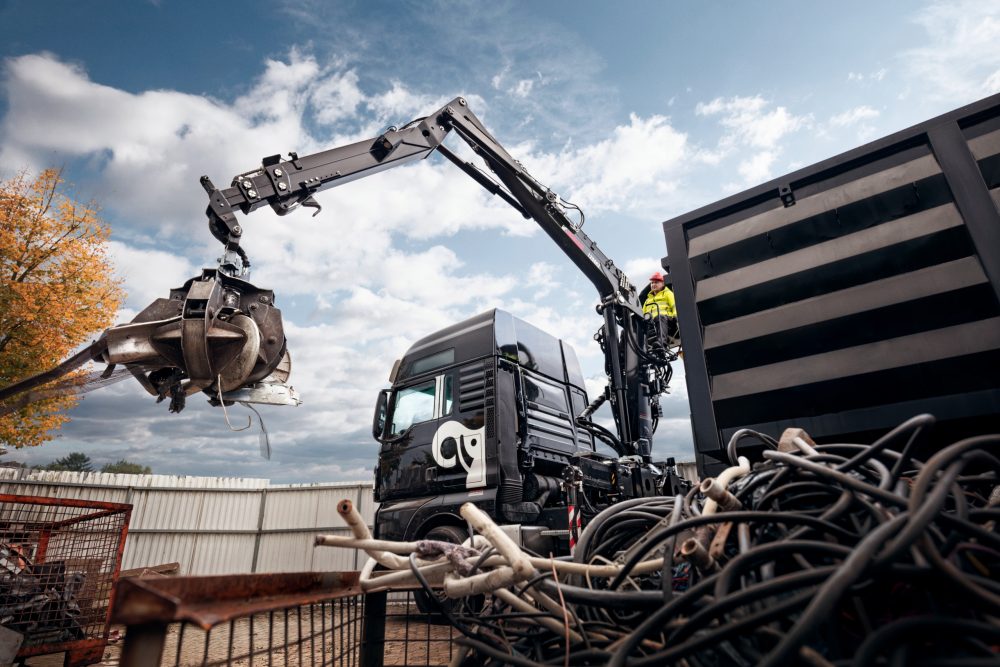 JONSERED 1250RZ recycling crane