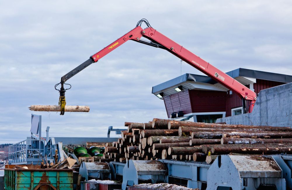 JONSERED 2080SR industrial timber crane