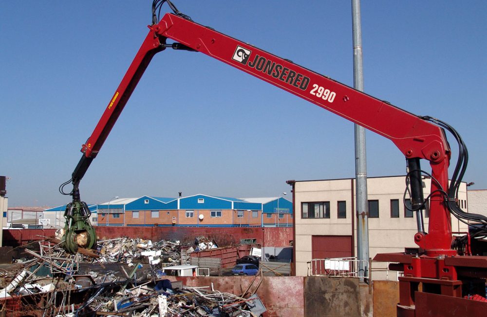 JONSERED 2990SR industrial timber crane
