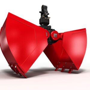 Clamshell grab for bulk materials KM 604 HPX
