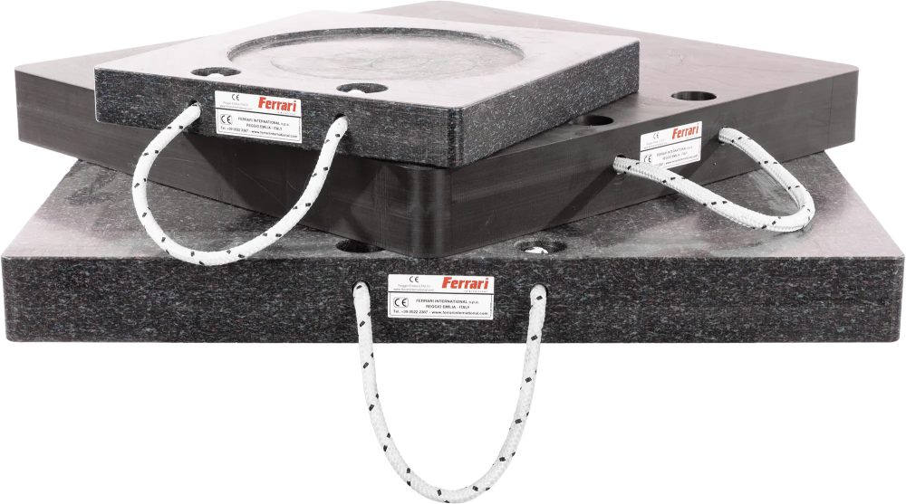 Square and rectangular outrigger pads FSB