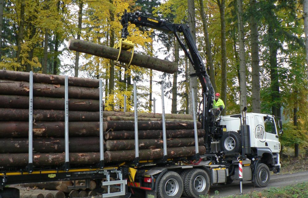 LOGLIFT 165Z forestry crane