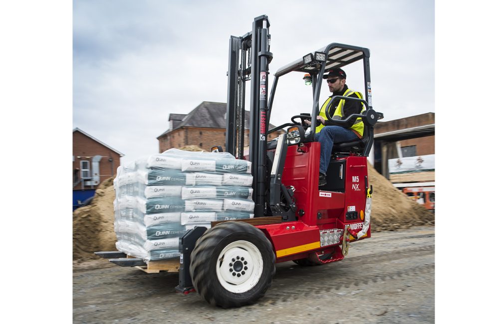 MOFFETT M5 NX truck-mounted forklift