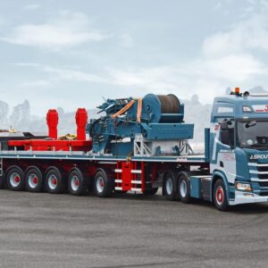 NOOTEBOOM OVB Ballasttrailer prikolica za balast dizalica