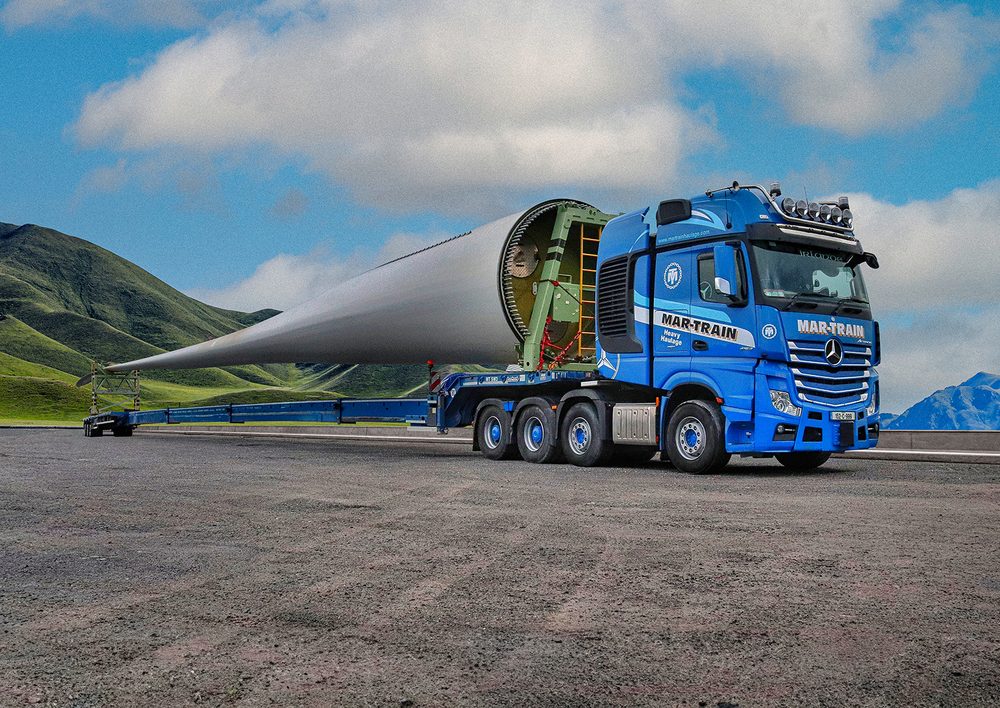 NOOTEBOOM Super Wing Carrier prikolica za lopatice vetrenjača - Slika 4