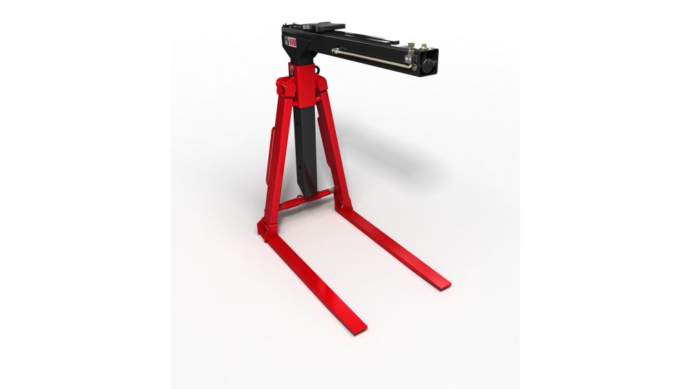 Pallet forks KM 401 H with hydraulic center-of-gravity adjustment