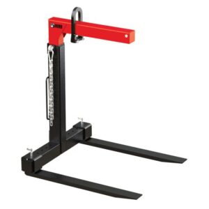 Pallet forks KM 414 with manual center-of-gravity adjustment
