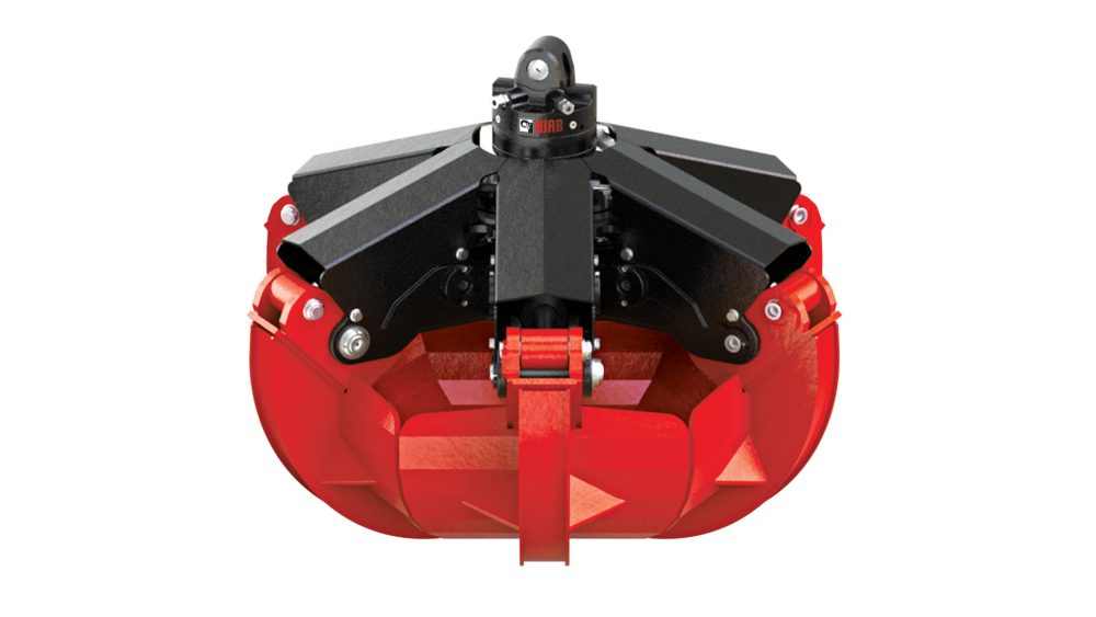 Polyp grab KM 651 for bulk waste