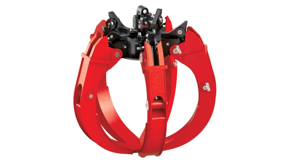 Polyp grab KM 653 for recycling waste
