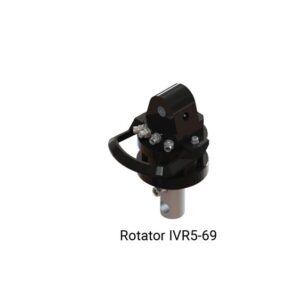 Rotator IVR 5 with shaft or flange, 5500 kg