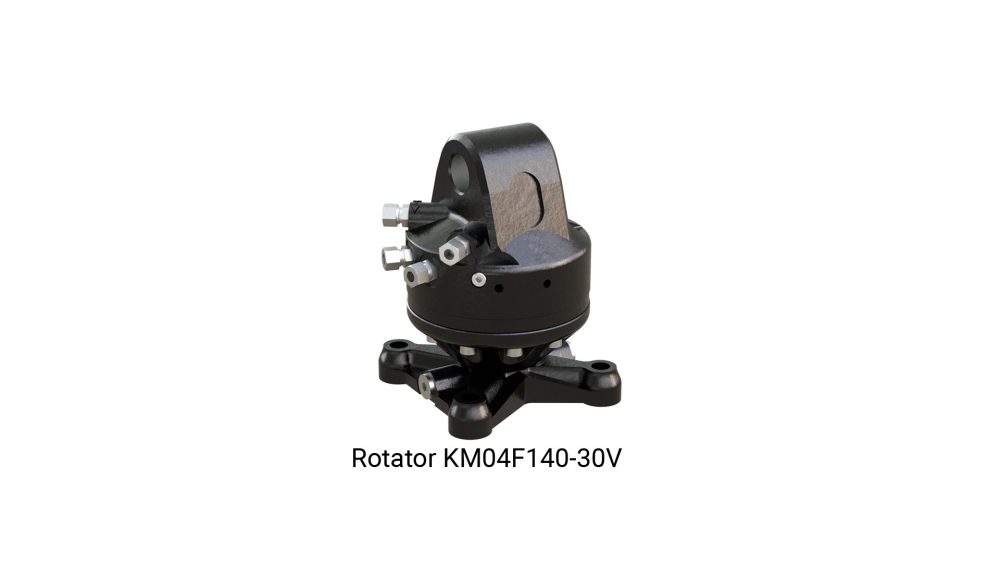 Rotator KM 04 sa osovinom ili flanšom, 4500 kg - Image 2
