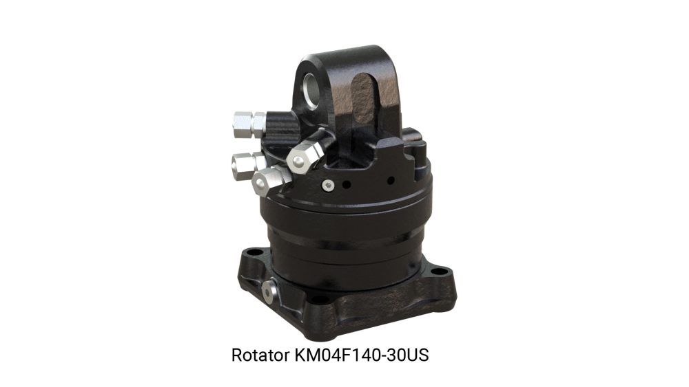 Rotator KM 04 sa osovinom ili flanšom, 4500 kg - Image 3