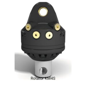 Rotator KM 04 with shaft or flange, 4500 kg