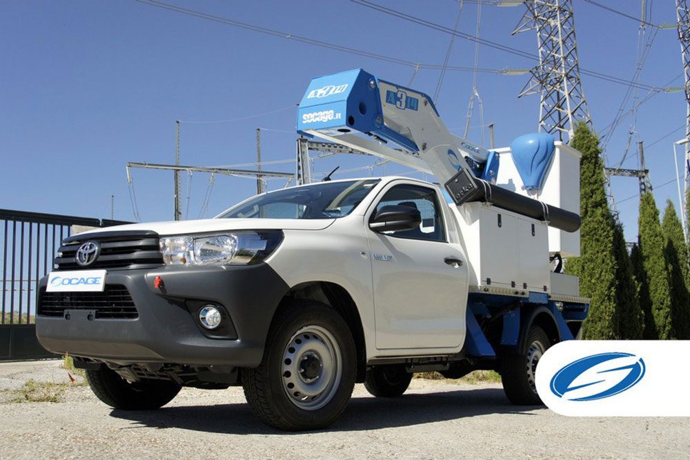 SOCAGE 14A platforma za pick-up vozila radne visine 14 m - Slika 2