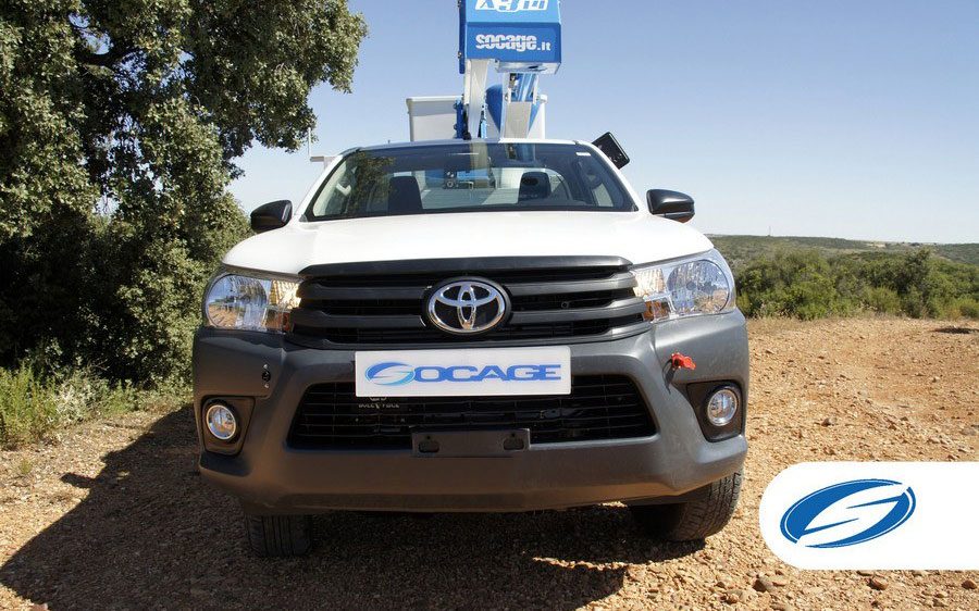 SOCAGE 14A platforma za pick-up vozila radne visine 14 m - Slika 3