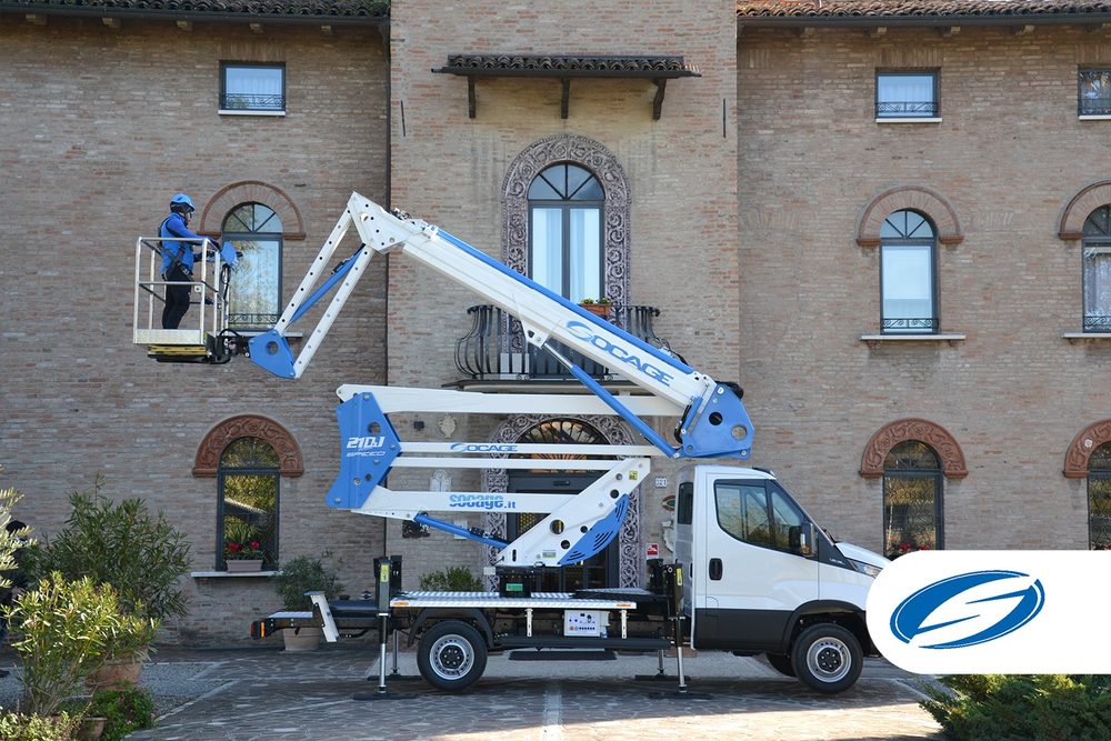 SOCAGE 21DJ SPEED platforma sa nastavkom radne visine 20 m - Slika 3