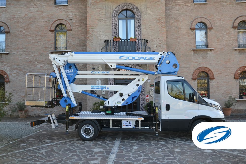 SOCAGE 21DJ SPEED platforma sa nastavkom radne visine 20 m - Slika 4