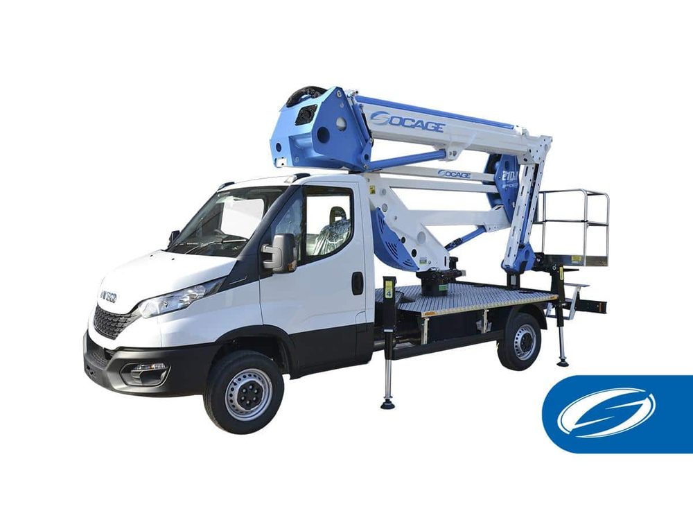 SOCAGE 21DJ SPEED platforma sa nastavkom radne visine 20 m