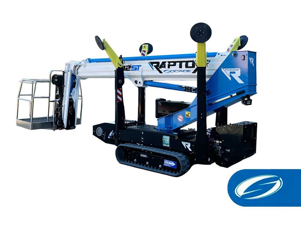 SOCAGE Raptor 12ST samohodna teleskopska platforma 12 m