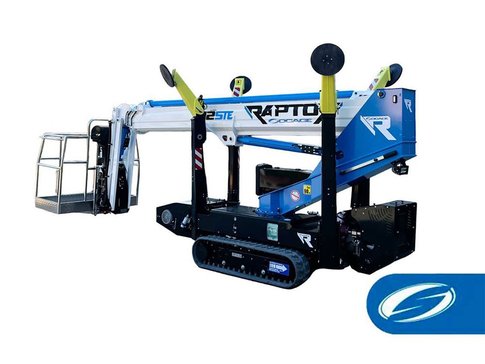 SOCAGE Raptor 12STE samohodna električna platforma 12 m