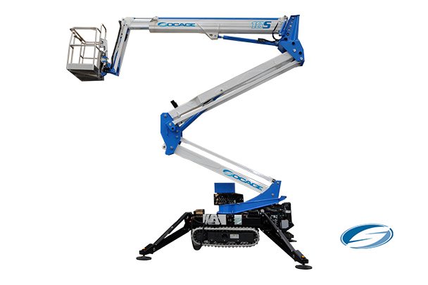 SOCAGE Raptor 18S samohodna zglobna platforma 18 m