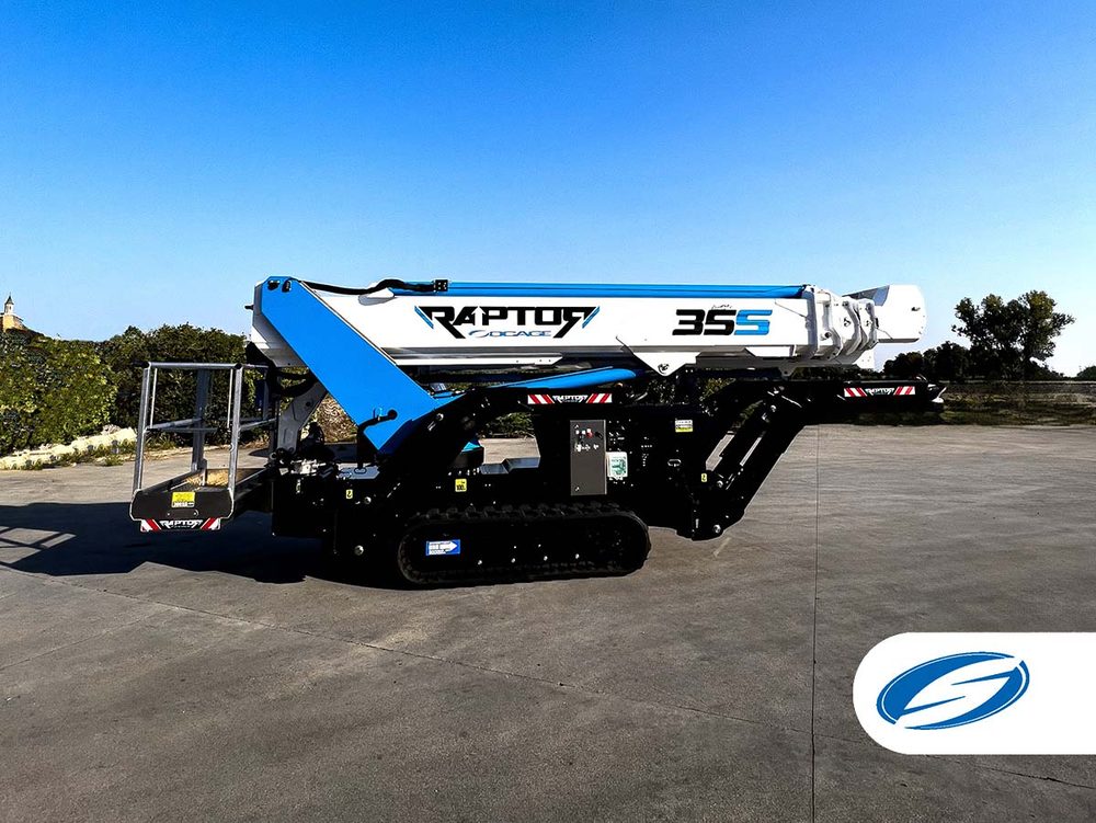 SOCAGE Raptor 35S samohodna zglobna platforma 35 m - Slika 2